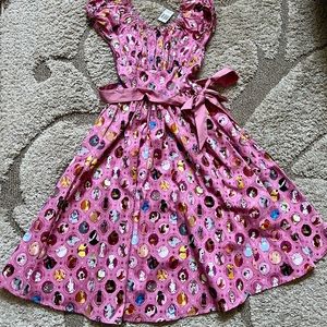 The Dress Shop Disney Dogs Pink Dress XS NWT New Extra Small